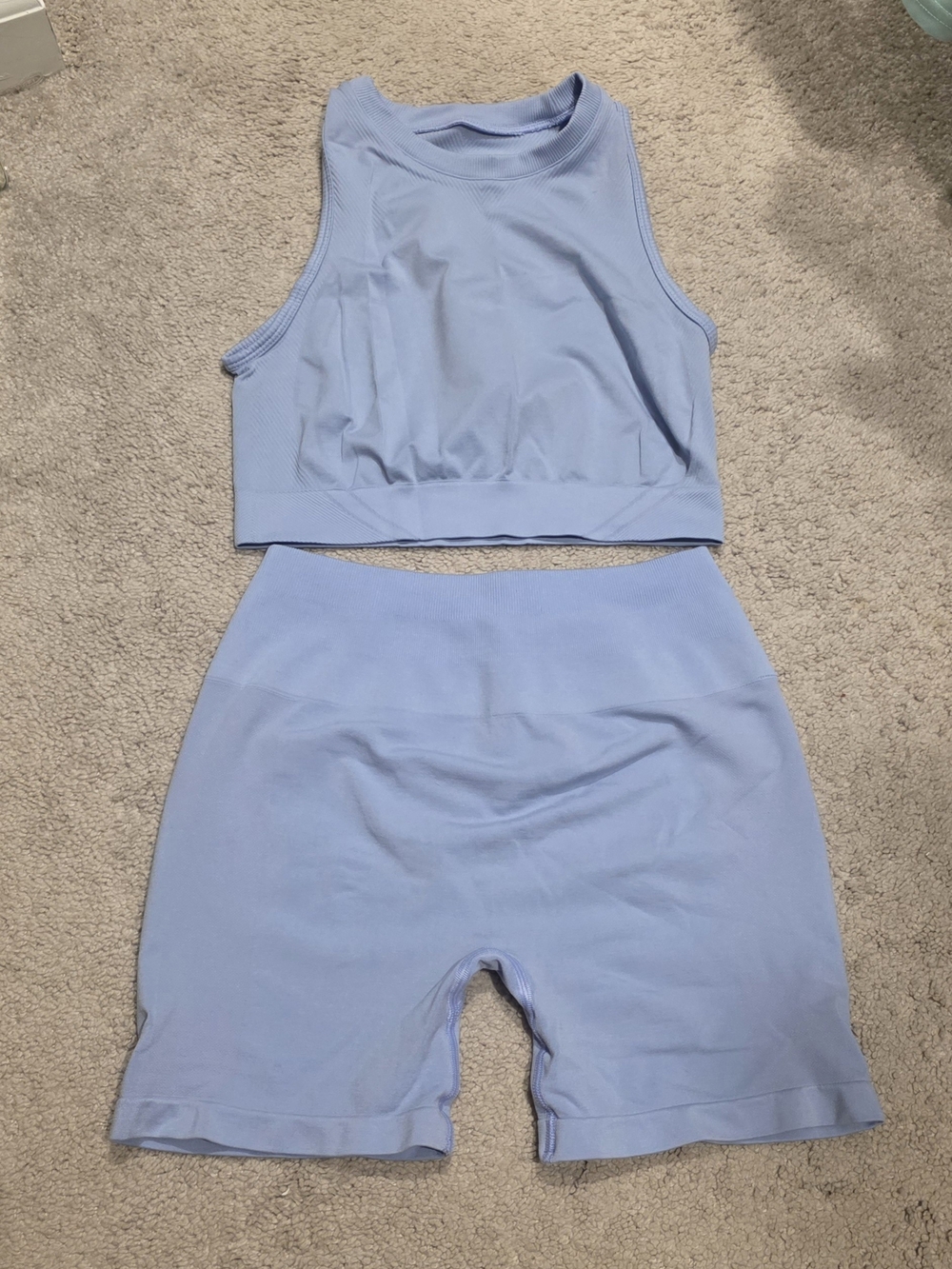 Alphalete Light Blue Workout Set - Medium